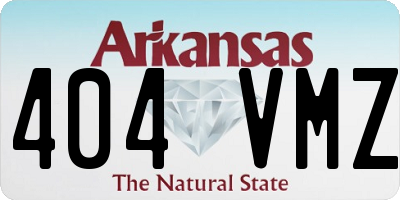 AR license plate 404VMZ