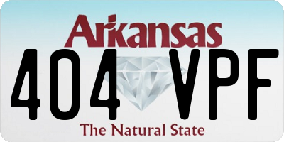 AR license plate 404VPF