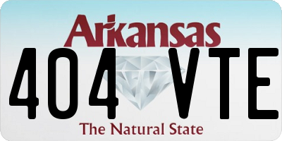 AR license plate 404VTE