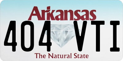 AR license plate 404VTI