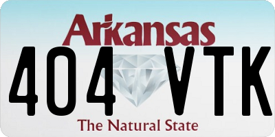 AR license plate 404VTK