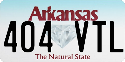 AR license plate 404VTL