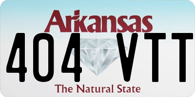 AR license plate 404VTT