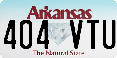 AR license plate 404VTU