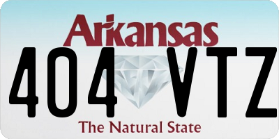 AR license plate 404VTZ