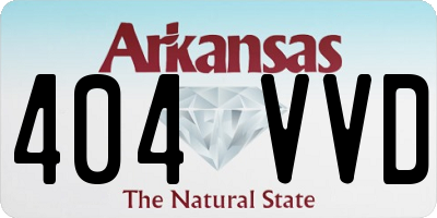 AR license plate 404VVD