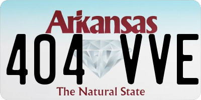 AR license plate 404VVE
