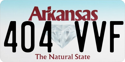 AR license plate 404VVF