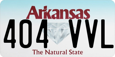AR license plate 404VVL