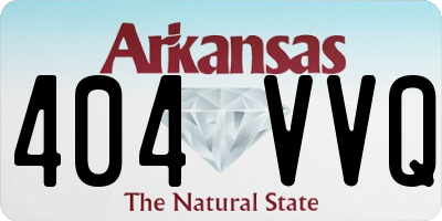 AR license plate 404VVQ