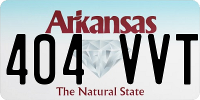 AR license plate 404VVT