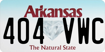 AR license plate 404VWC