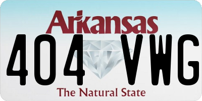 AR license plate 404VWG
