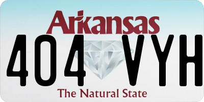 AR license plate 404VYH