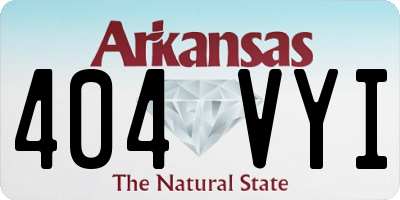 AR license plate 404VYI