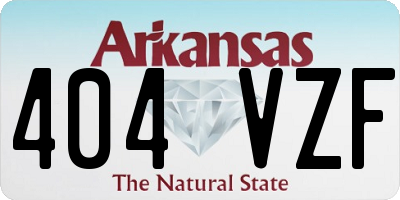 AR license plate 404VZF