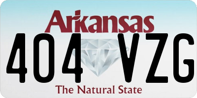 AR license plate 404VZG