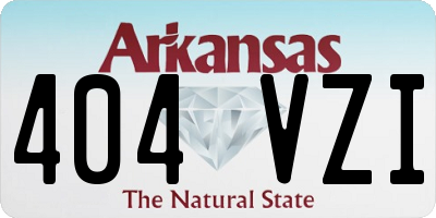 AR license plate 404VZI