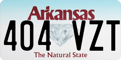 AR license plate 404VZT
