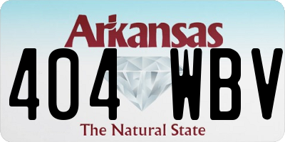 AR license plate 404WBV