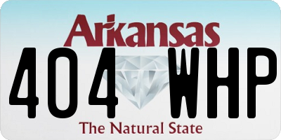 AR license plate 404WHP