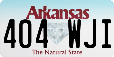AR license plate 404WJI