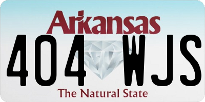 AR license plate 404WJS