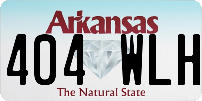 AR license plate 404WLH