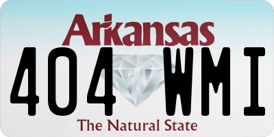 AR license plate 404WMI