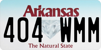 AR license plate 404WMM