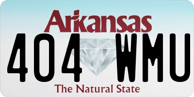 AR license plate 404WMU