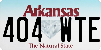 AR license plate 404WTE