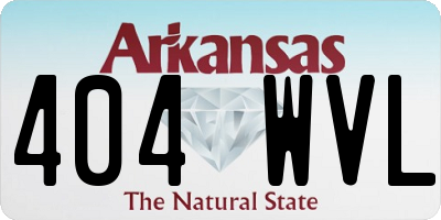 AR license plate 404WVL