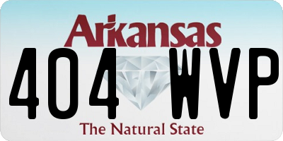 AR license plate 404WVP