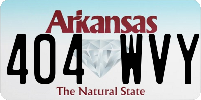 AR license plate 404WVY