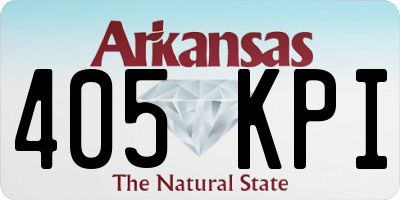AR license plate 405KPI