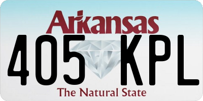 AR license plate 405KPL