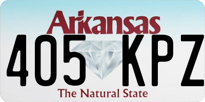 AR license plate 405KPZ