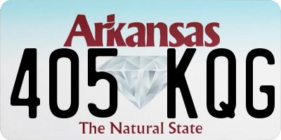 AR license plate 405KQG