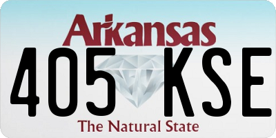 AR license plate 405KSE