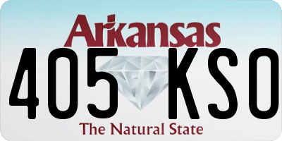 AR license plate 405KSO