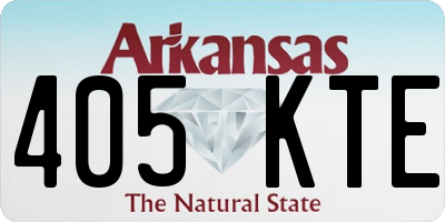 AR license plate 405KTE