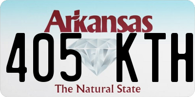 AR license plate 405KTH