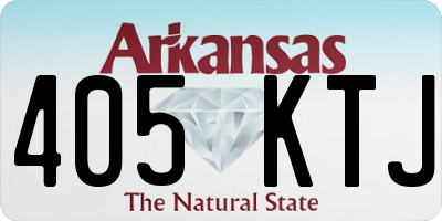 AR license plate 405KTJ