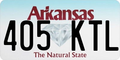 AR license plate 405KTL