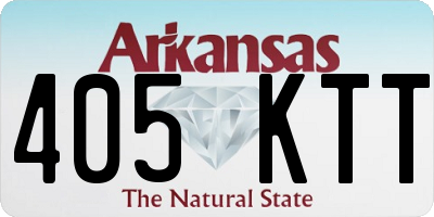 AR license plate 405KTT