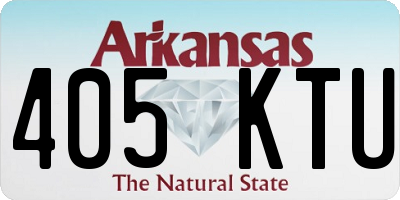 AR license plate 405KTU