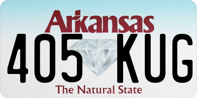 AR license plate 405KUG