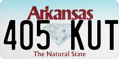 AR license plate 405KUT