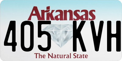 AR license plate 405KVH